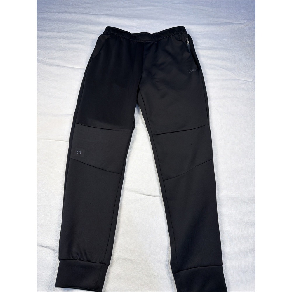 SKORA Qwick-Dry Black Jogger Pants Men's Size S Athletic‎ Comfort Fit